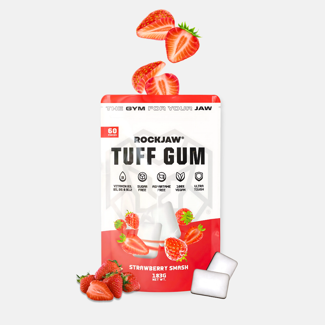 TUFF GUM 2.0 (STIM-FREE) + B VITAMINS | PREMIUM ULTRA-TOUGH JAW GUM