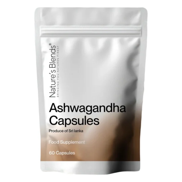 Ashwagandha Vegan Capsules 500mg (Withania Somnifera)