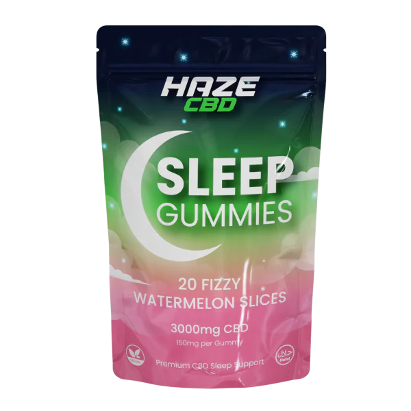 Fizzy Watermelon Slice CBD Night Gummies 3000mg
